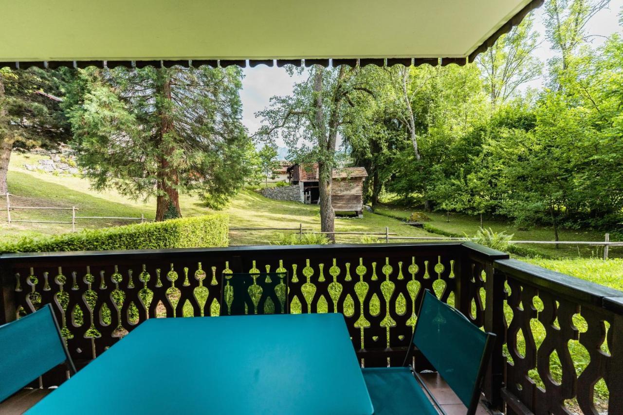 Charming Apartment With Balconies 5Min From The Bettex Gondola 생제르베레뱅 외부 사진