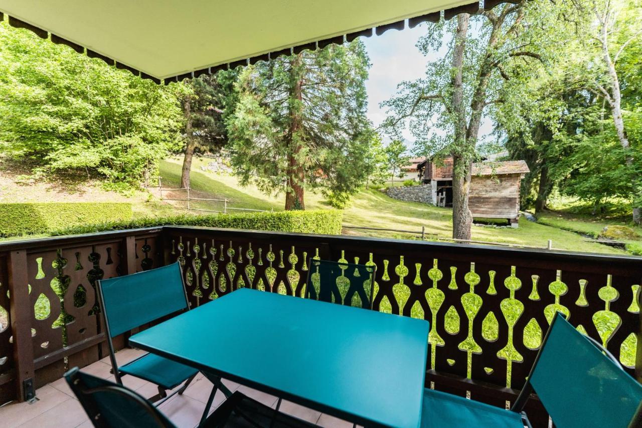Charming Apartment With Balconies 5Min From The Bettex Gondola 생제르베레뱅 외부 사진