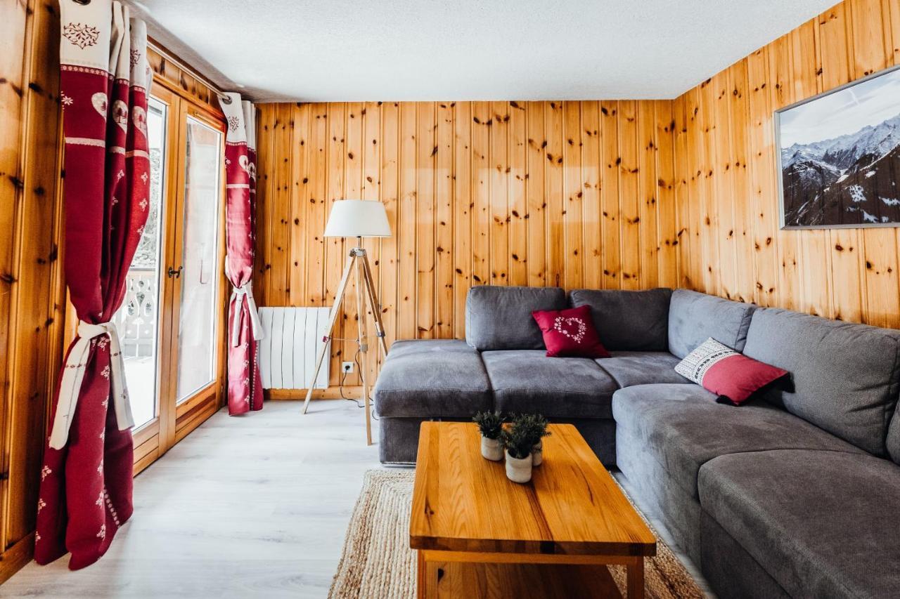 Charming Apartment With Balconies 5Min From The Bettex Gondola 생제르베레뱅 외부 사진
